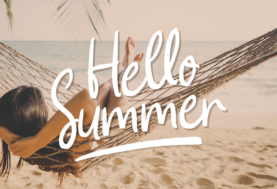 可爱有趣的英文手写印刷字体下载 Attaya Handwritten Font插图(5)