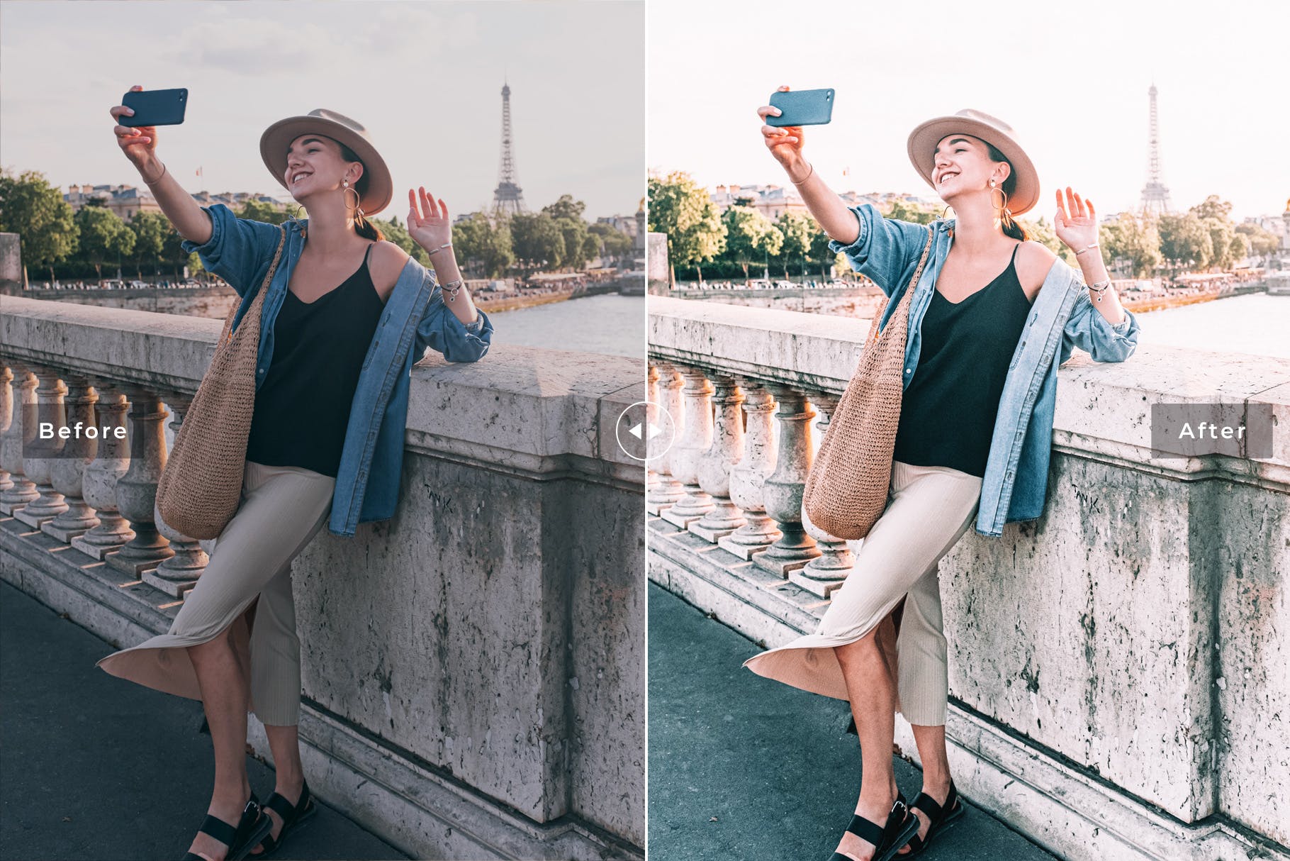 橙色&乳白色高饱和度暖色调Lightroom预设 Creamsicle Mobile & Desktop Lightroom Presets插图(3)