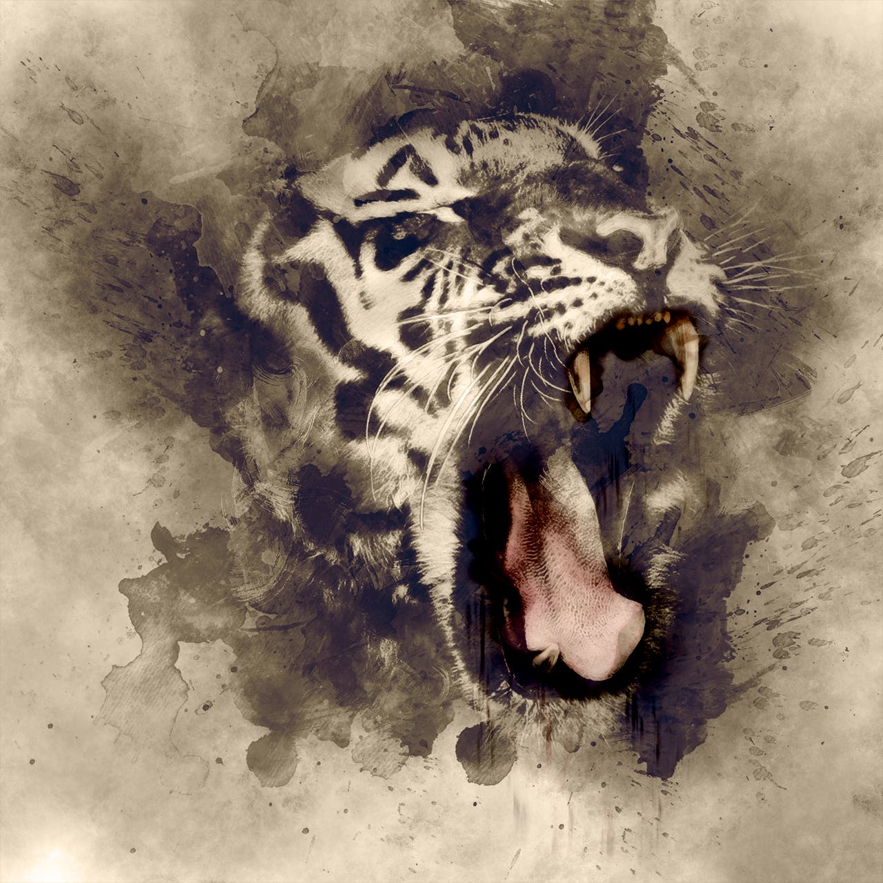 照片转大气复古水彩效果PS动作 Antiq Watercolor CS3+ Photoshop Action插图(2)