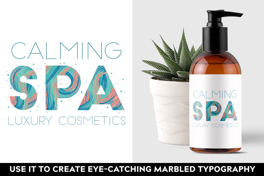 多彩混合油漆AI笔刷 Multi-color, Mixed Paint Brushes插图(3)