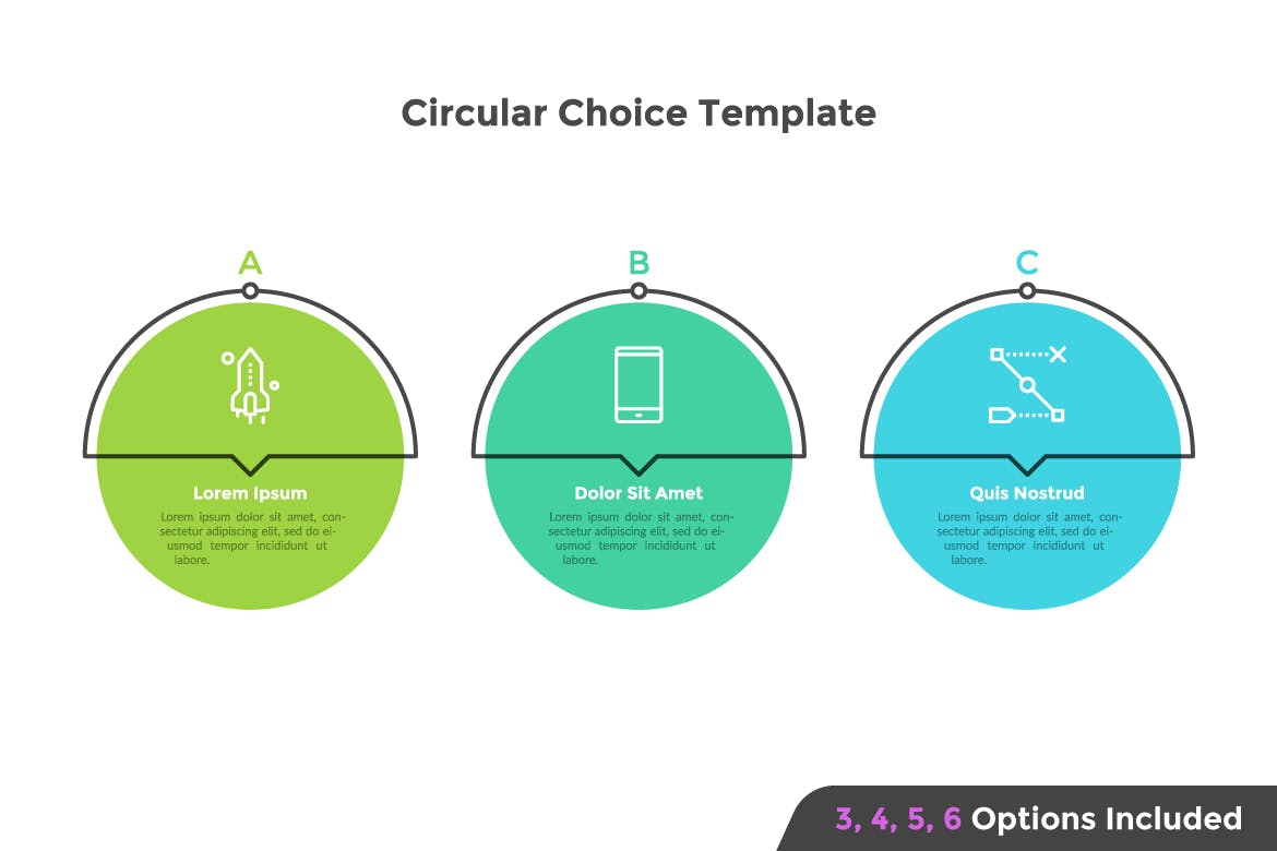 信息图表图形素材库精选素材包v25 Infographic Solutions. Part 25插图(4)