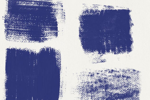 69款水彩艺术图案PS画笔笔刷 69 Watercolor Brushes for Photoshop插图(5)