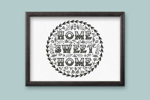 字体文本手绘装饰元素AI设计工具套件 Fineliner Type Decorator’s Tool Kit插图(4)