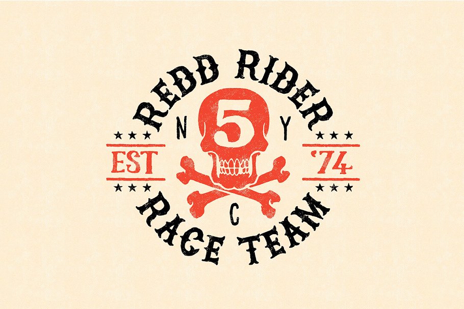 磨损怀旧色调字体效果PS样式 Old Tones插图(1)