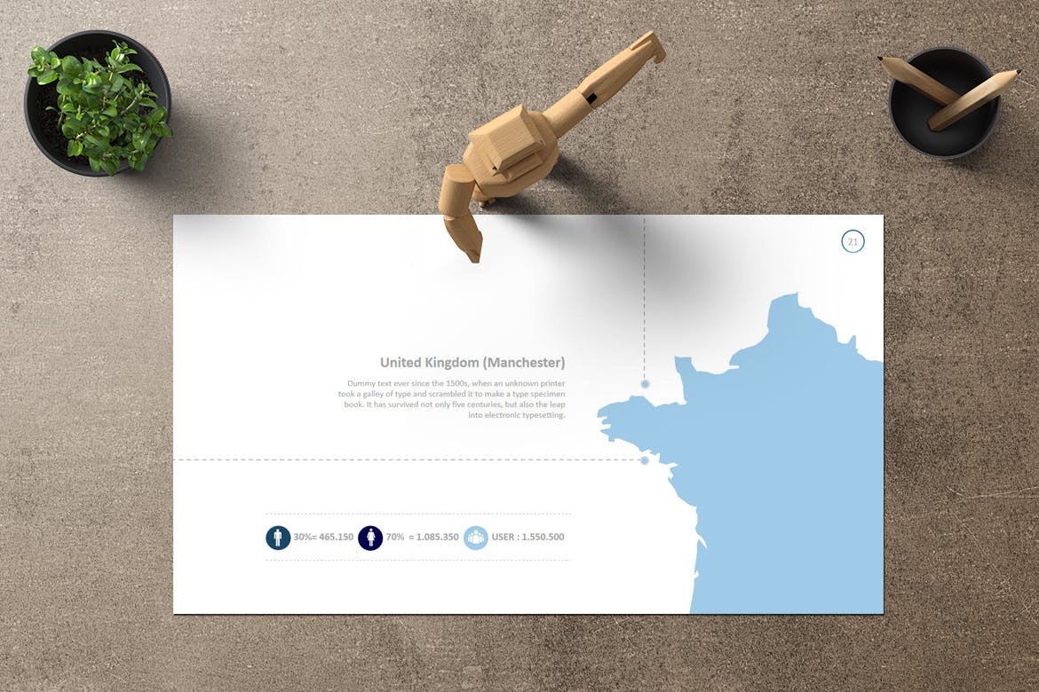多用途企业宣传推广素材库精选Keynote模板模板 Amanda – Keynote Template插图(3)