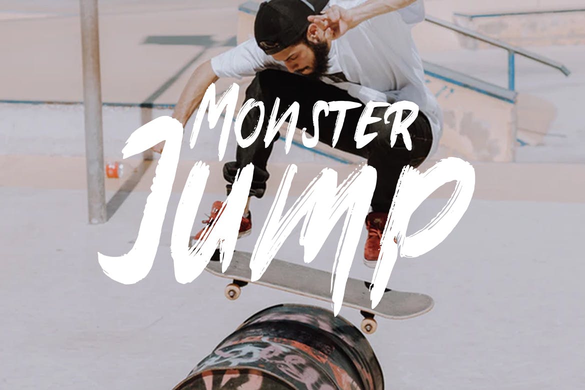 城市生活方式设计英文装饰笔刷字体素材库精选 Fellocity – Urban Brush Font插图(6)