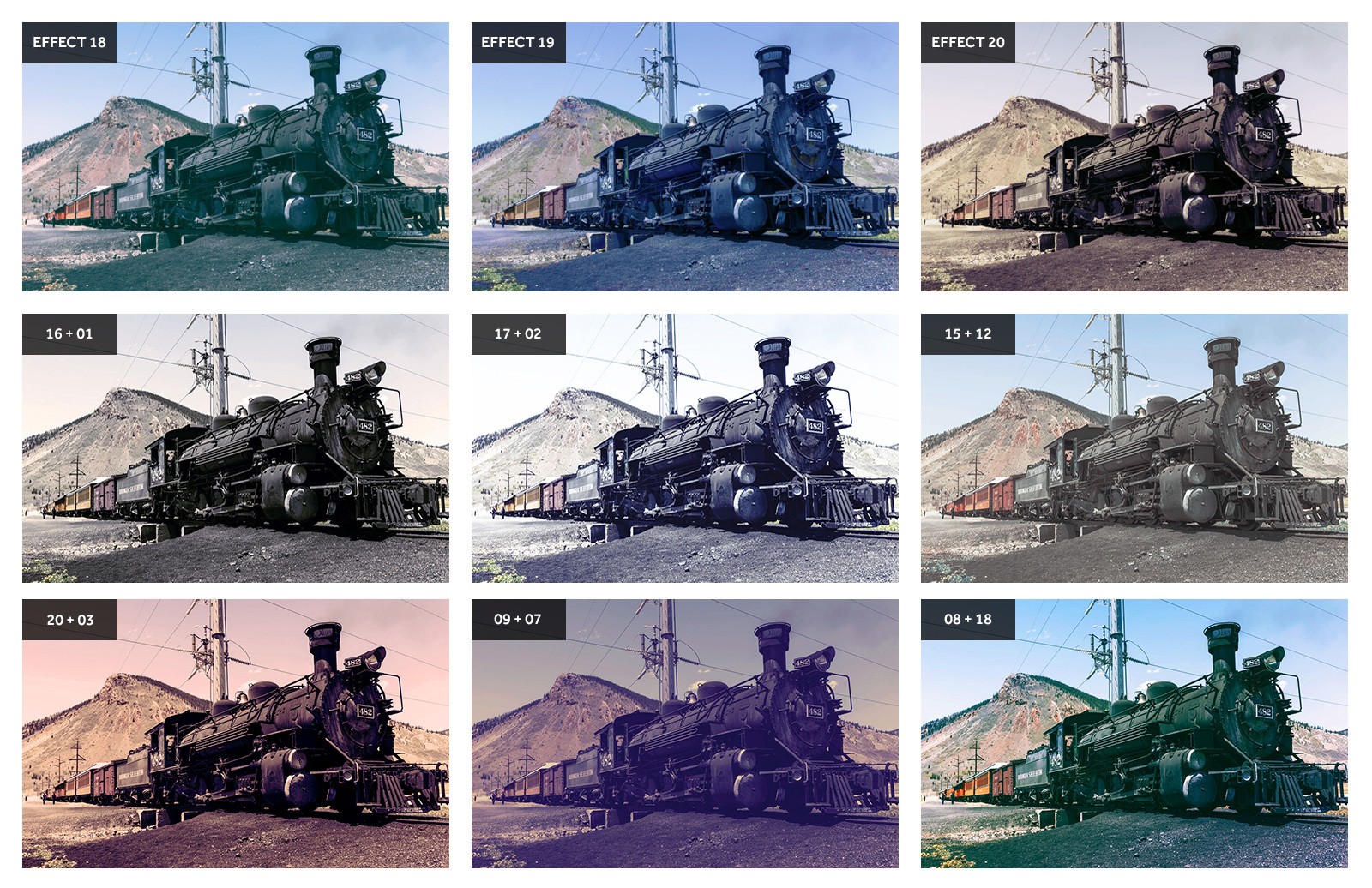 复古照片效果 PSD 模板 Vintage Image Photoshop Template插图(4)