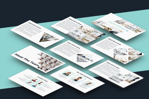 企业业务介绍创意PPT幻灯片模板 Braga – Powerpoint Template插图(2)