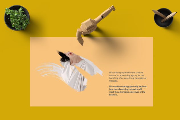 美容时尚行业适用PPT幻灯片模板 BEAT Powerpoint Template插图(1)