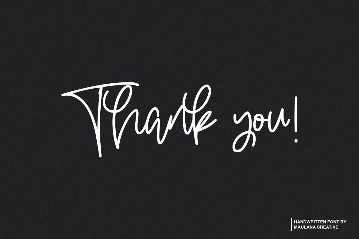 钢笔签名风格英文手写字体素材库精选 Oterdin – Handwritten Font插图(9)