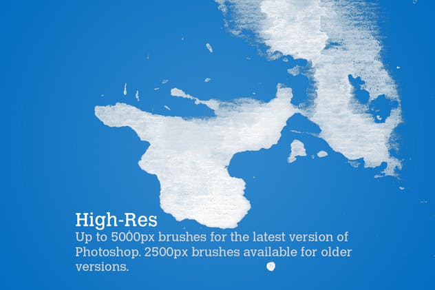 32款水彩飞溅图形PS画笔笔刷 32 Watercolor Splatters插图(2)