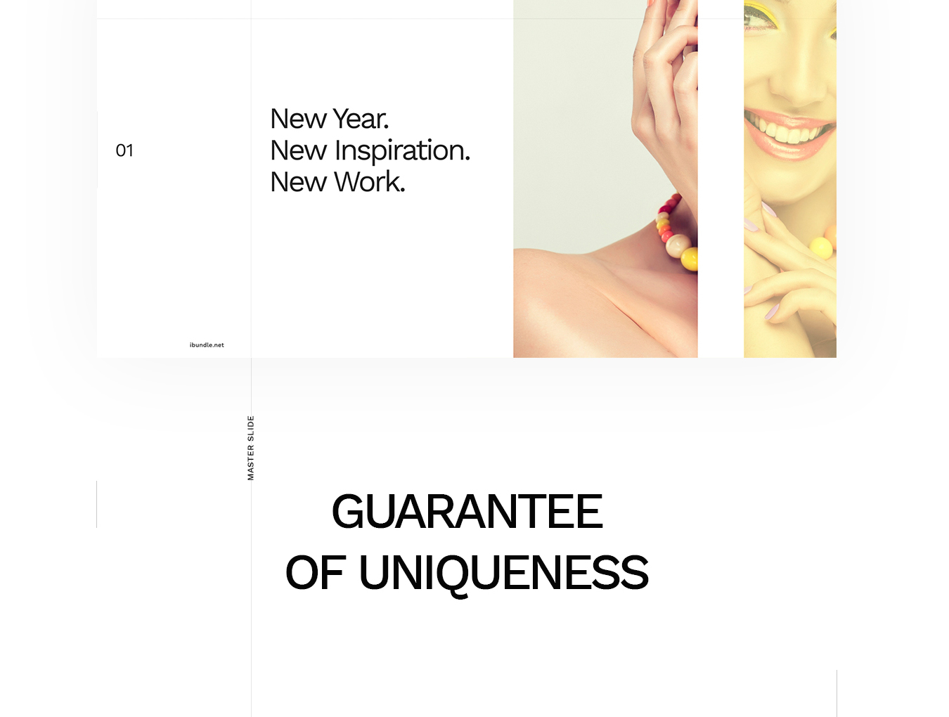 时尚的带删格的PPT模版下载[PPTX,Key]插图(4)