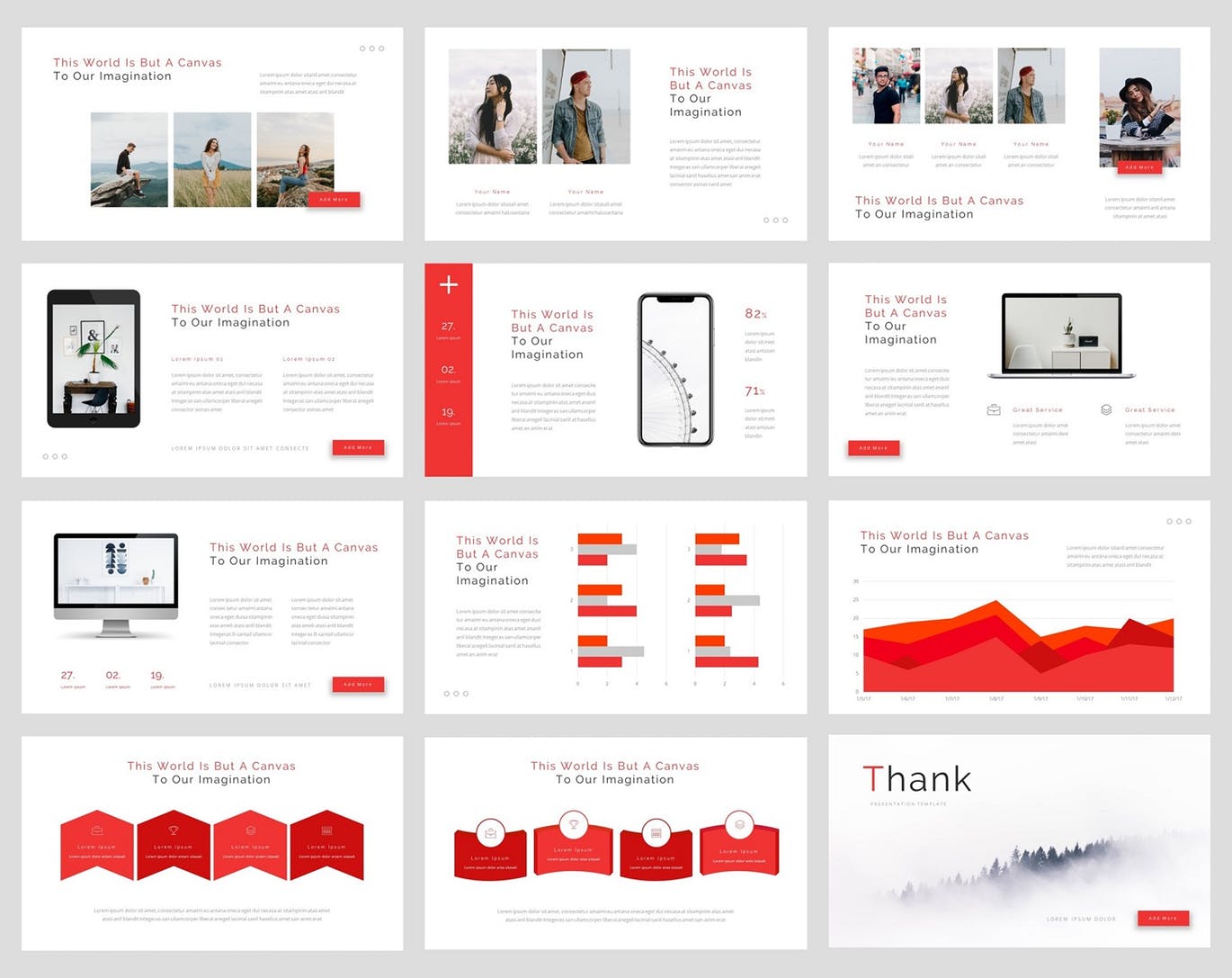 企业/工作室/个人专业创意谷歌幻灯片模板 Watch – Creative Google Slides Template插图(3)