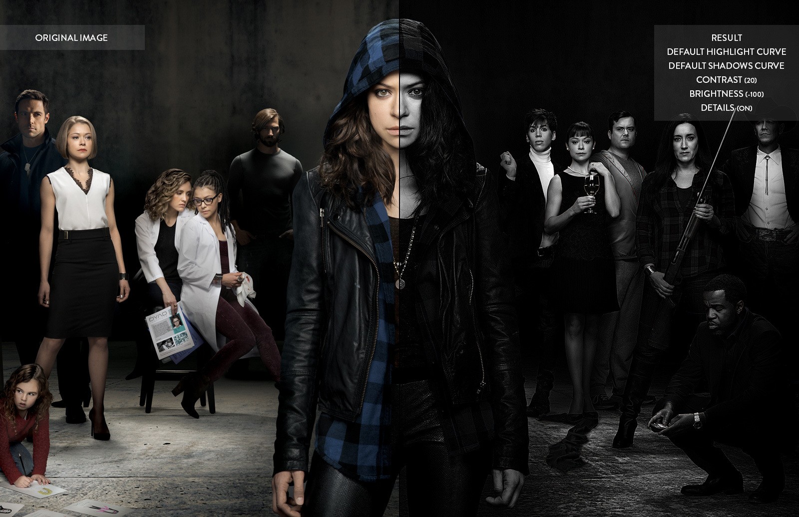 暗色调照片效果 PS 动作 Low Key Photoshop Action插图(2)