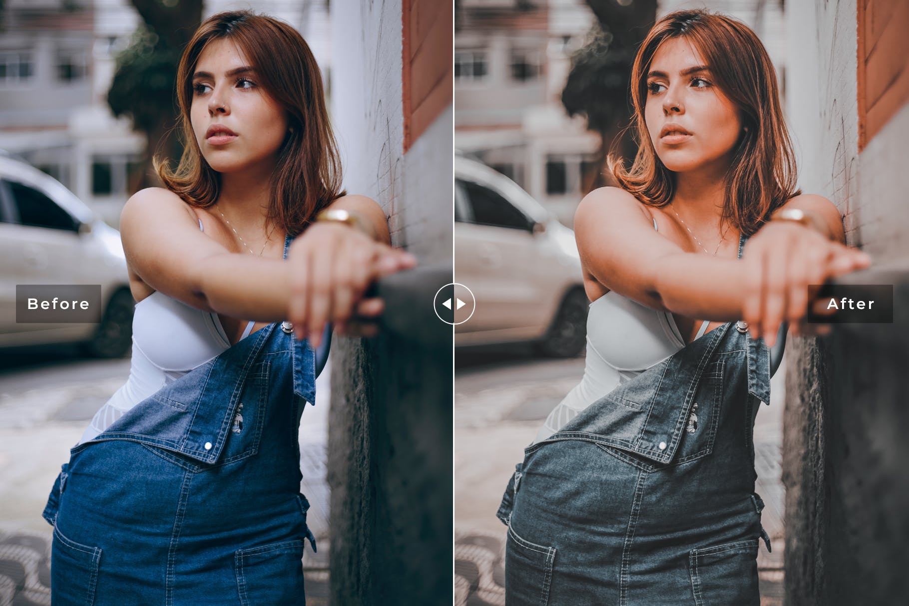 明亮暖色桃红色系人物摄影后期调色LR预设 Peach Mobile & Desktop Lightroom Presets插图(3)