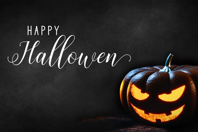 飘逸舞蹈线条手写英文草书字体 Histeria Script插图(1)