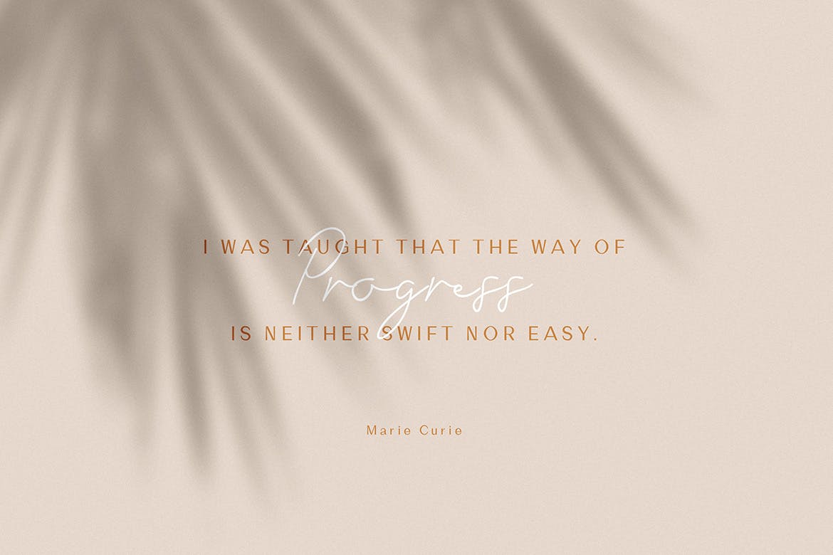 英文钢笔草书书法字体&无衬线字体合集 Marie Curie – Sans & Script插图(7)