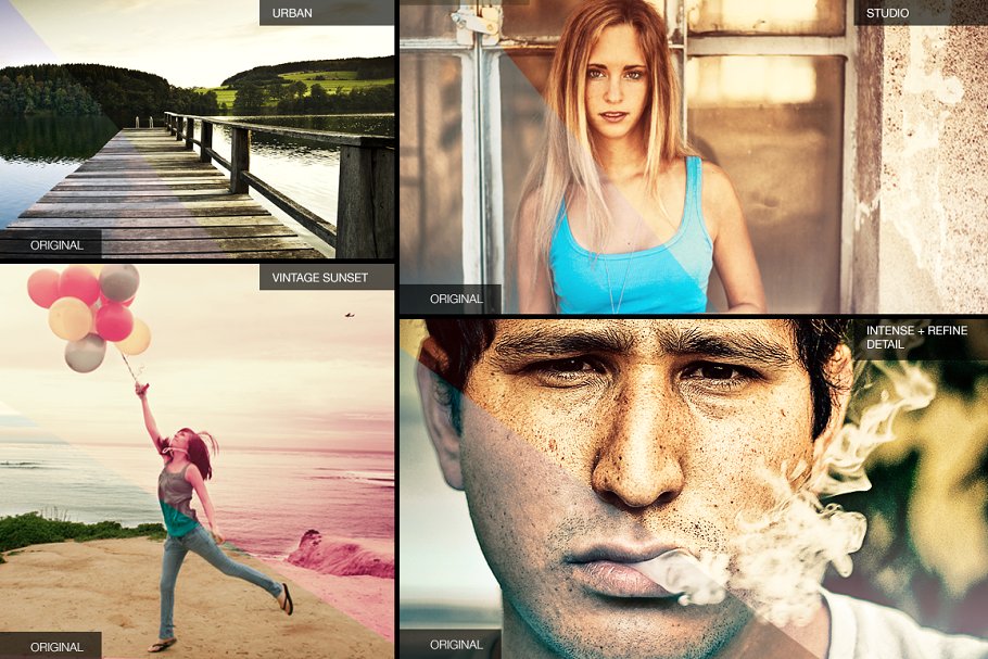 42款专业照片效果处理PS动作 42 Premium Actions插图(1)