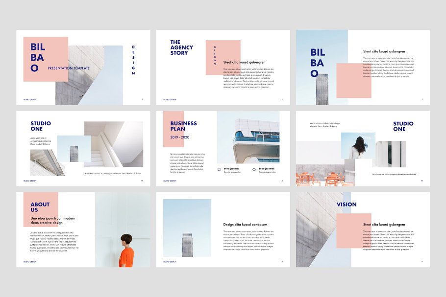 创意设计公司路演谷歌幻灯片模板 BILBAO – Google Slides + Bonus插图(4)