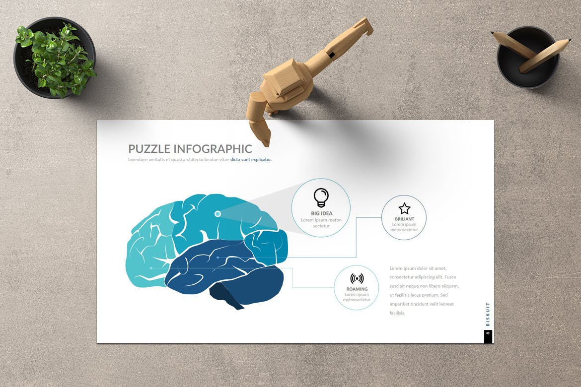 公司业务简介Keynote演示文稿设计模板 Biskuit – Keynote Template插图(1)