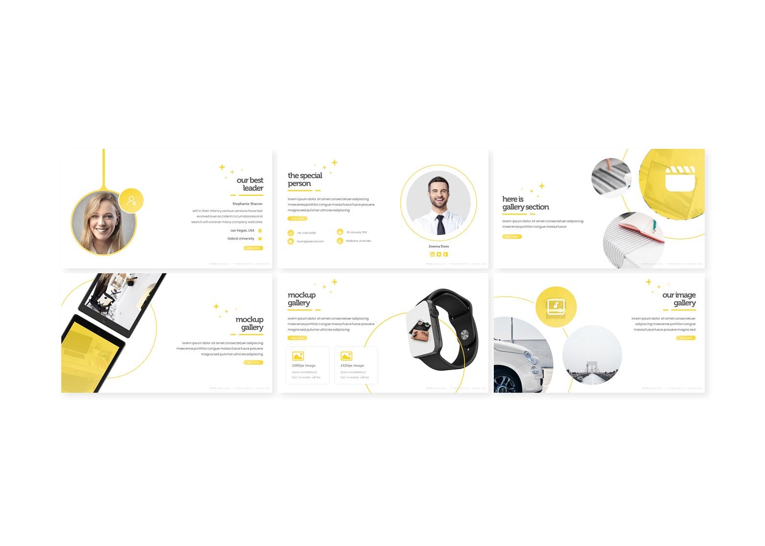 企业推介企业宣传PPT设计模板 Peenuts – Powerpoint Template插图(3)