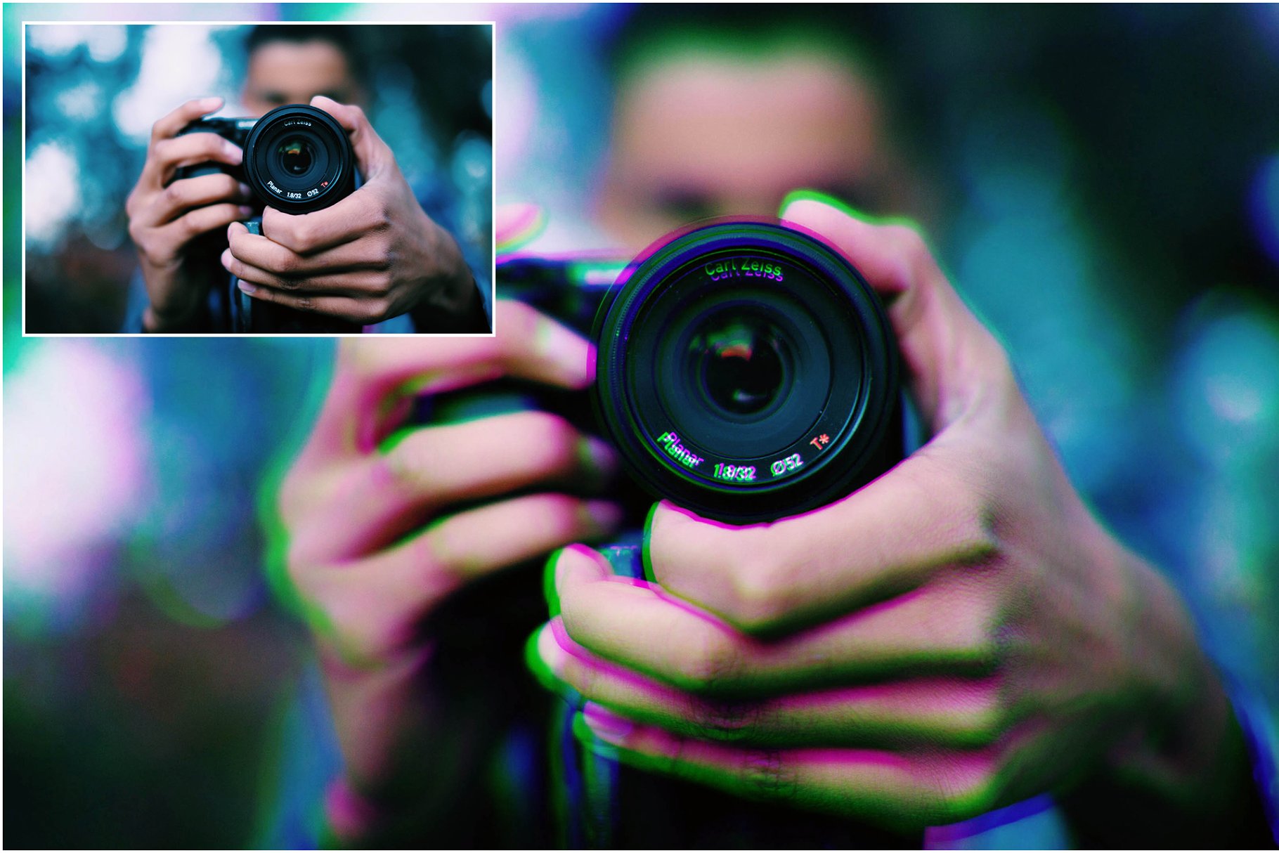 54款人像照片3D特效PS动作 3D Actions插图(6)