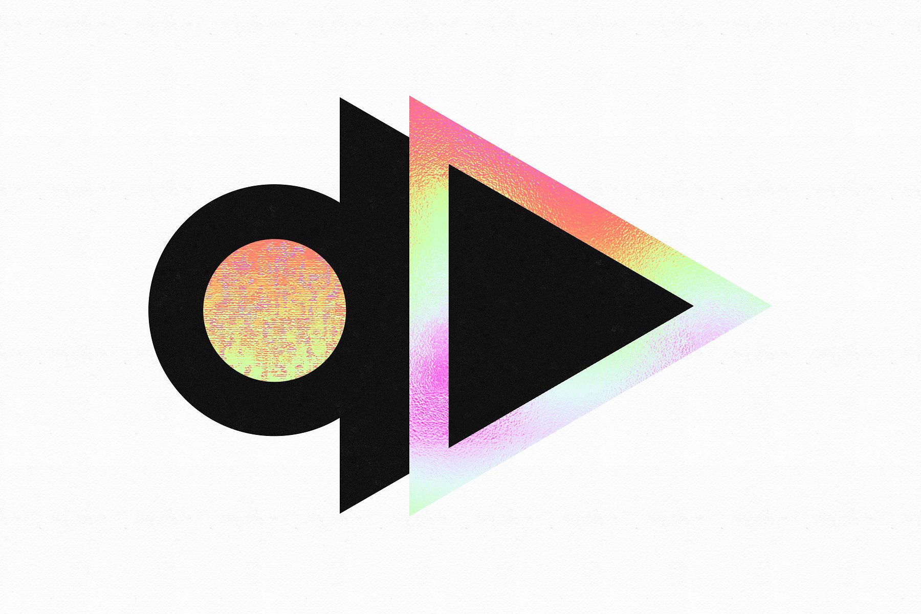 彩虹色 PS 特效图层样式 Iridescence – bright styles插图(2)