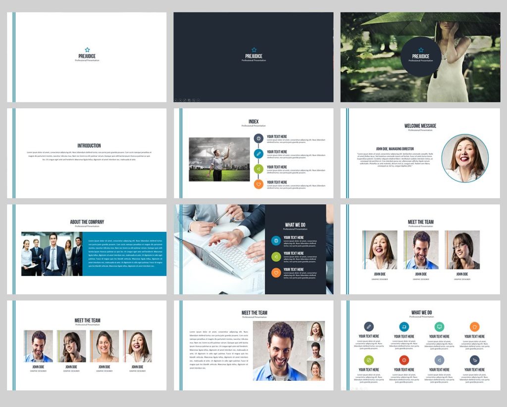 一款简洁实用的图表类PPT模版下载[Keynote]插图(2)