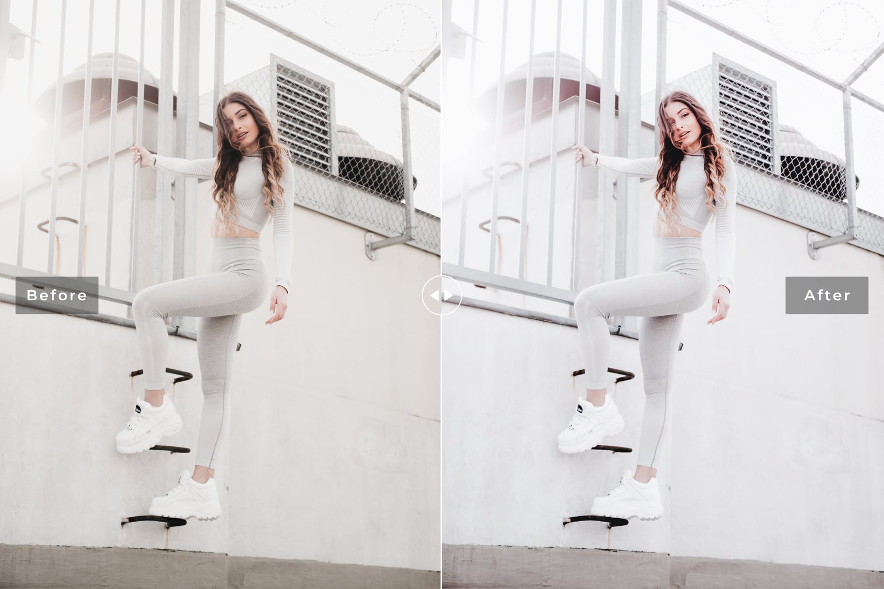 复古哑光棕色暖色调照片效果处理LR预设 Hazelnut Mobile & Desktop Lightroom Presets插图(3)