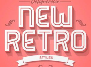 VIP资源：14种超精细的3D字体Photoshop图层样式文件下载