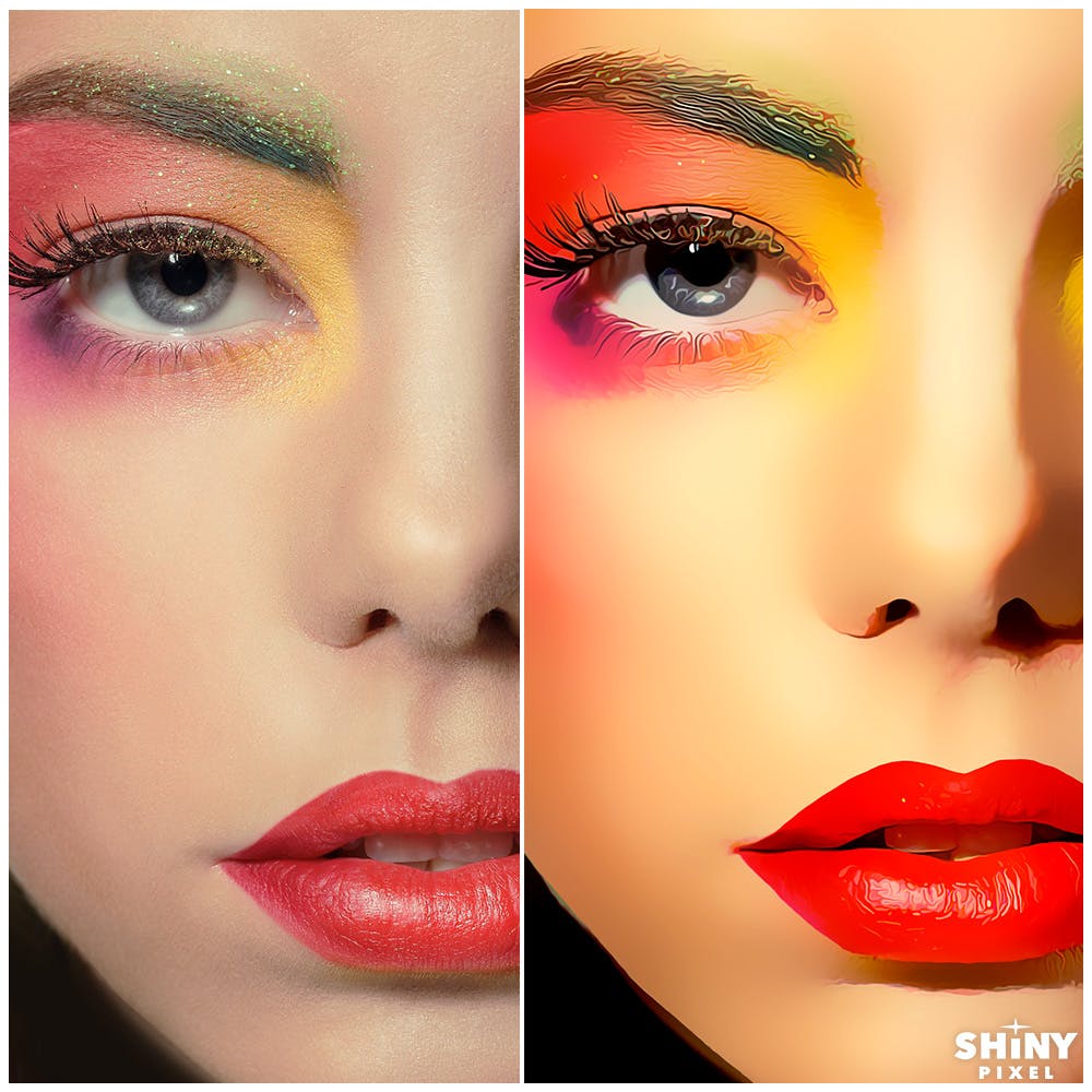 一键转油画效果PS动作 Smart Painting Effect for Photoshop插图(13)