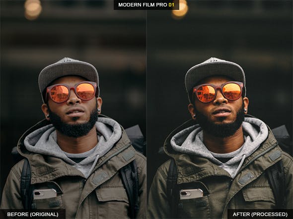 8款VSCO摄影APP风格调色滤镜素材库精选LR预设 8 Modern Film VSCO Lightroom Presets插图(1)