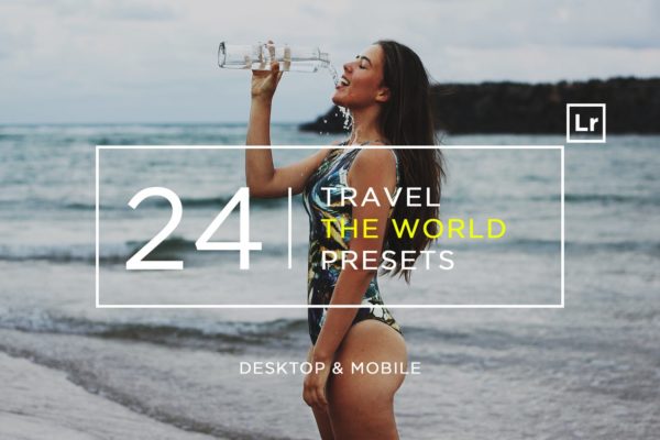 24款旅游摄影LR调色预设下载 24 Travel The World Lightroom Presets + Mobile