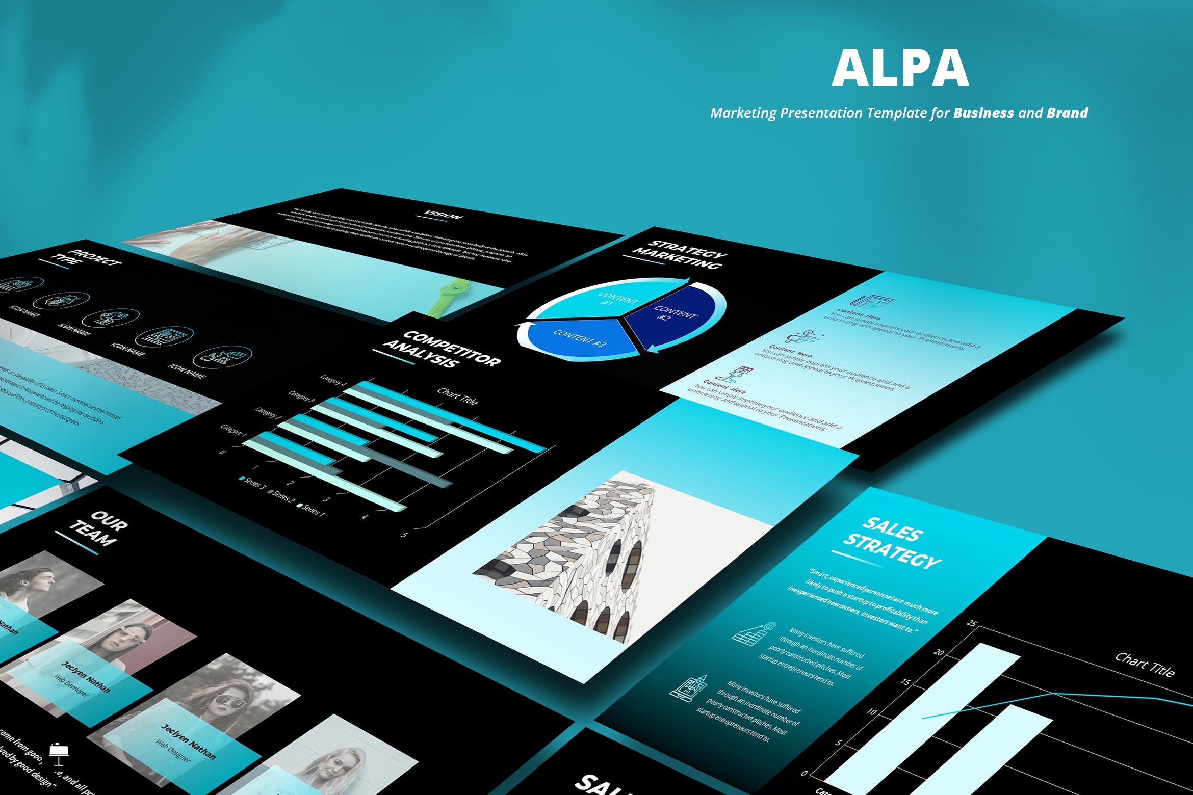 市场营销策划Keynote演示文稿模板 Marketing Keynote Template插图