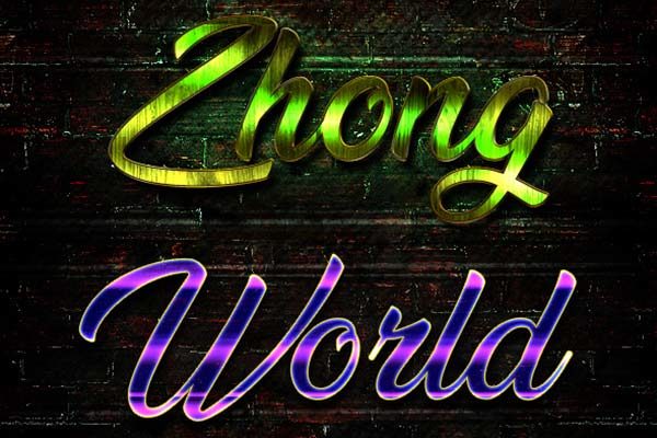 11款完美和有趣字体效果的PS图层样式 11 Photoshop Text Effect Styles [psd]