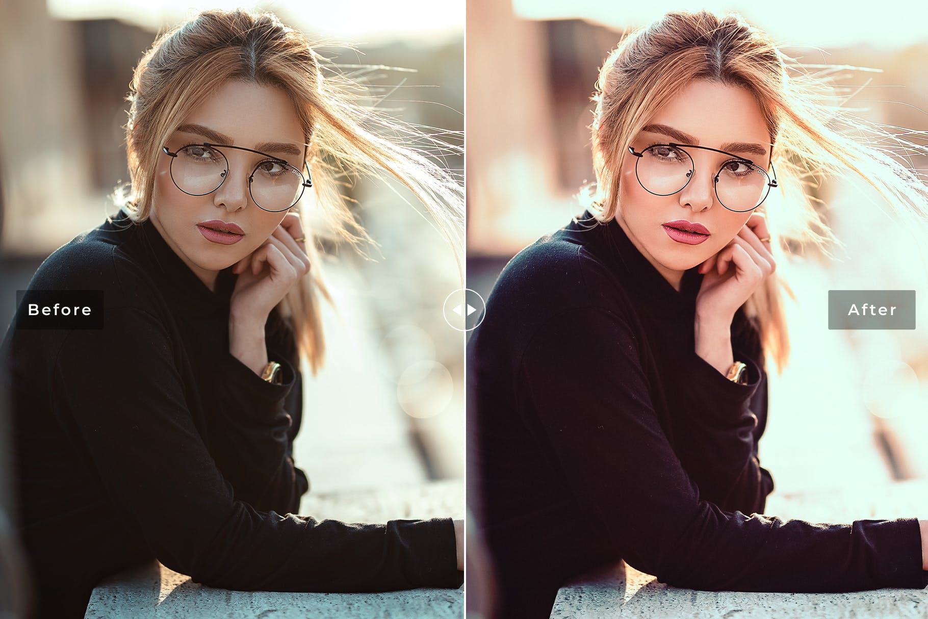 时尚女性摄影照片调色滤镜素材库精选LR预设 Marshmallow Mobile & Desktop Lightroom Presets插图(1)