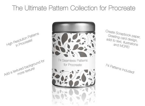 74款无缝艺术纹理笔刷 74 Seamless Patterns for Procreate [仅支持 Procreate 应用]