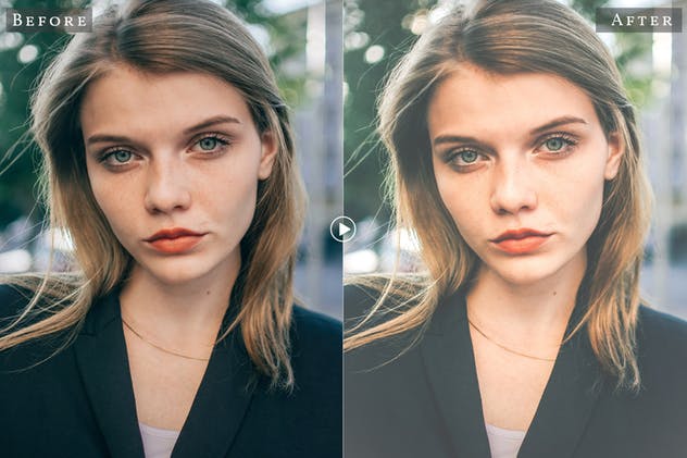 人像像照片阴沉哑光效果调色LR预设 Sensation Matte Mobile Lightroom Presets插图(1)