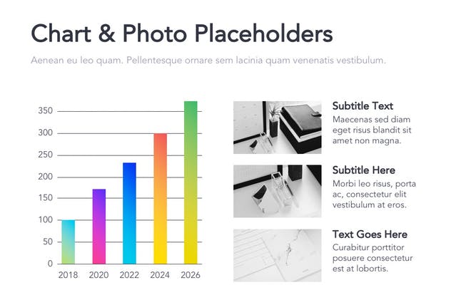 多彩渐变色Google Slides幻灯片设计模板 Colorful Bundle Google Slides插图(12)