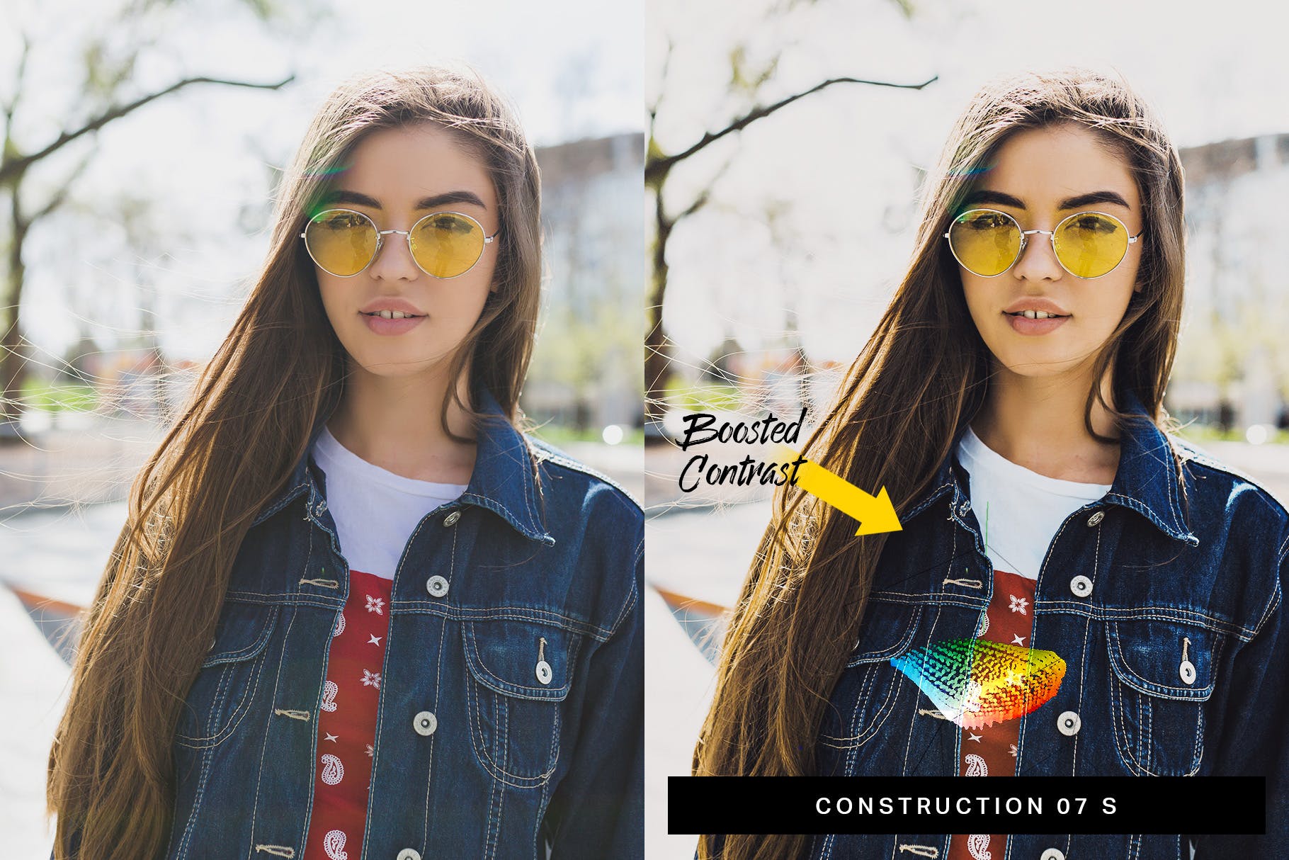 50种牛仔布时尚摄影调色滤镜素材库精选LR预设 50 Denim Fashion Lightroom Presets and LUTs插图(2)