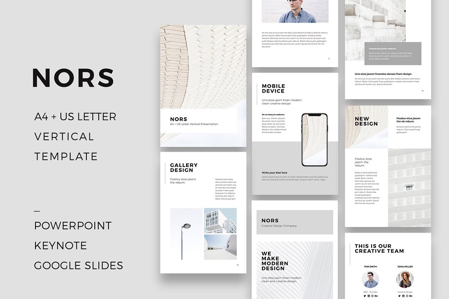 极力推荐:21合1创意产品演示 PPT&Keynote 幻灯片模板 The Bundle Presentation + 60 Photos插图(5)