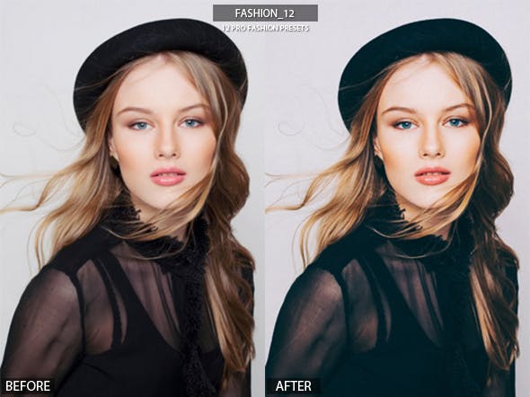 12款时尚杂志专业人物摄影后期处理LR预设 12 Pro Fashion Presets插图(12)