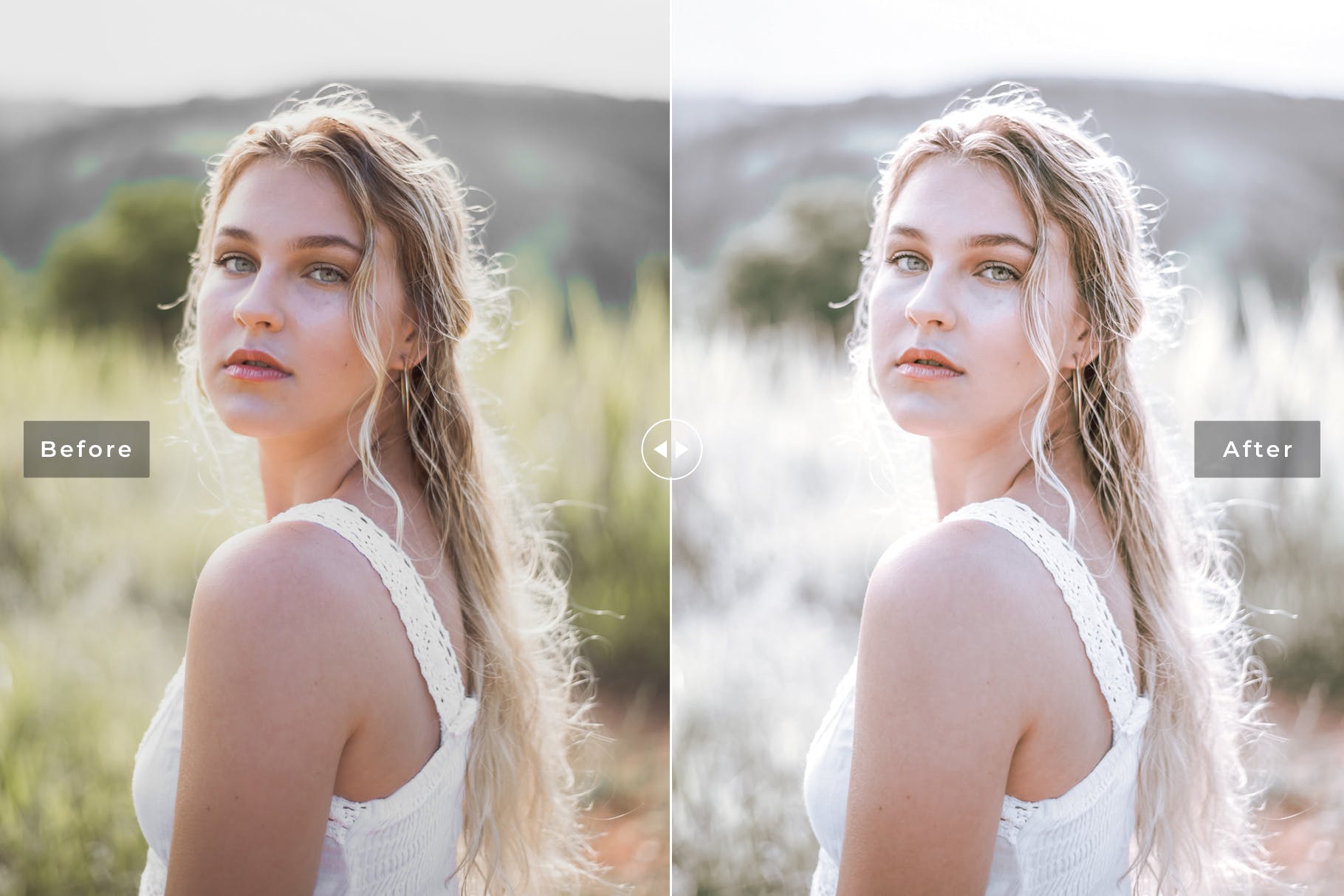 柔和平滑明亮的照片后期特效处理LR调色预设 Soft Bright Mobile & Desktop Lightroom Presets插图(2)