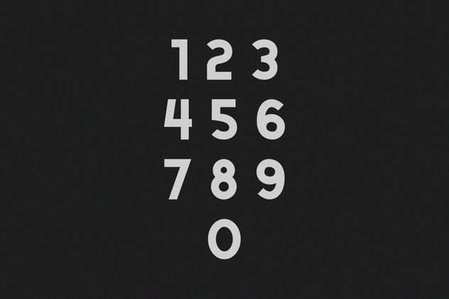 现代,时尚和优雅无衬线英文字体 San Marino // Four Font Files插图(4)