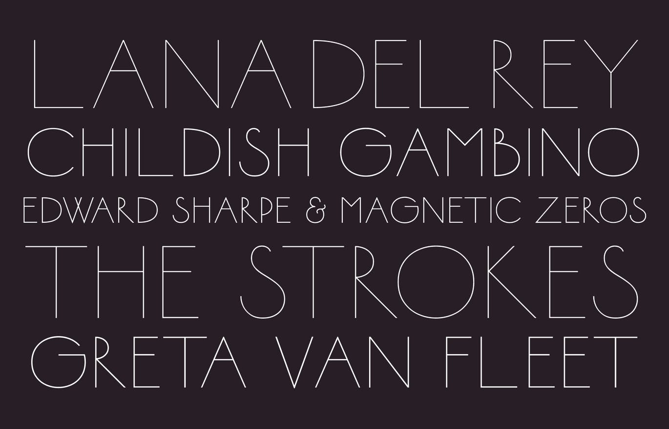 装饰艺术英文无衬线字体-扩展间距版本 Bellavista Expanded插图(1)