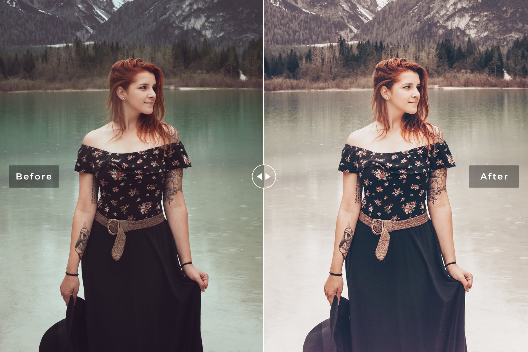 肖像摄影暖色系调色滤镜素材库精选LR预设套件 Mulberry Mobile & Desktop Lightroom Presets插图(2)