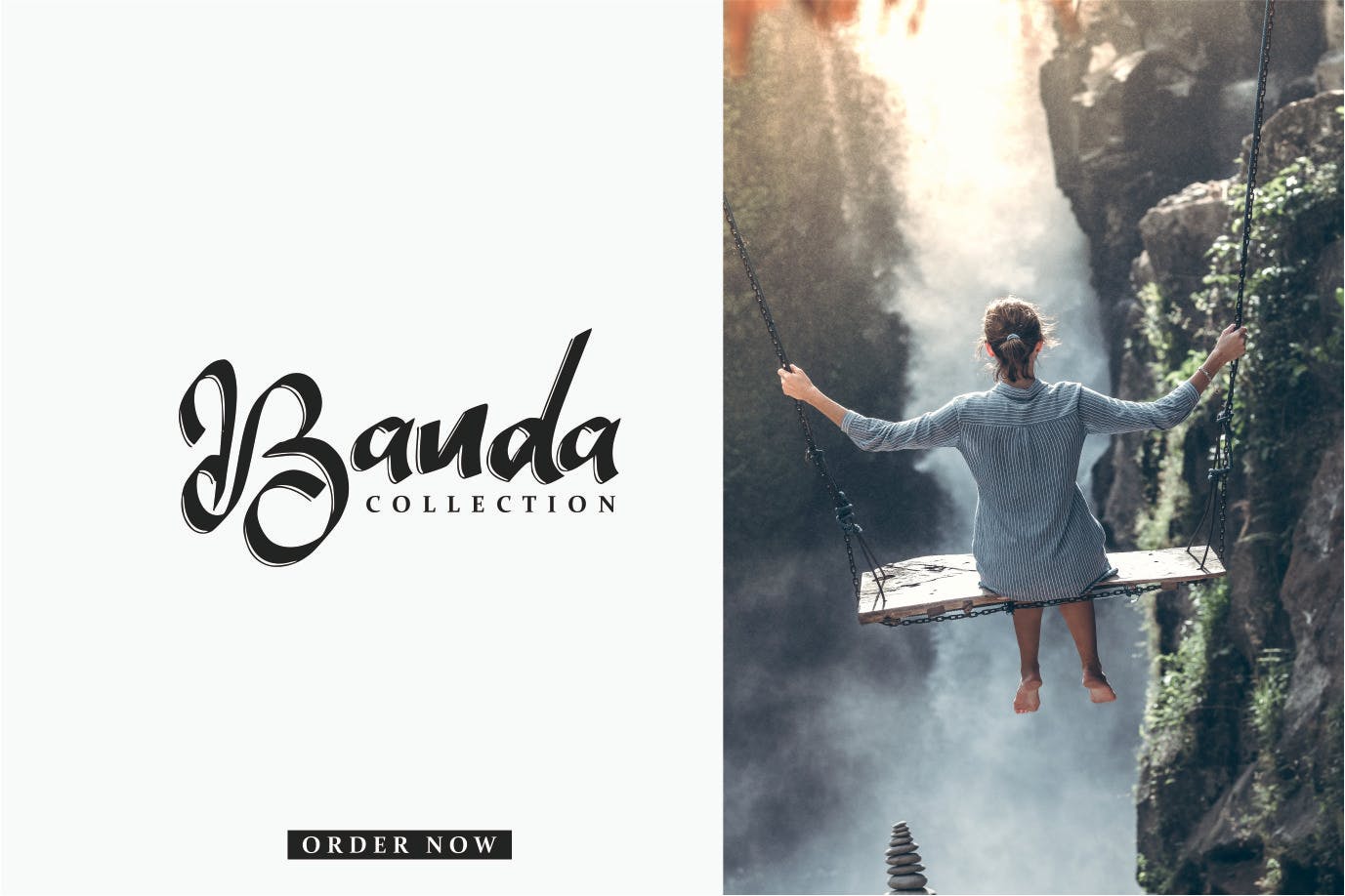 扁头画笔英文笔刷书法字体下载 Zildjan | Script Brush Font插图(4)