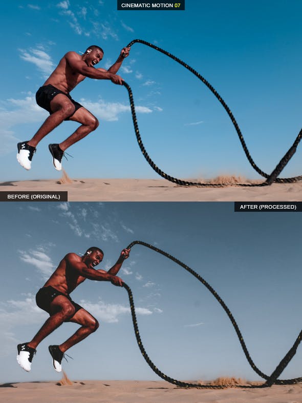 8款电影运动摄影效果调色滤镜LR预设 8 Cinematic Motion Lightroom Presets插图(7)
