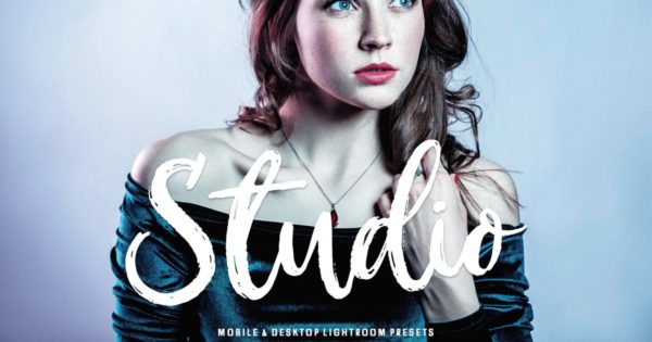 肖像摄影调色必备Lightroom预设 Studio Mobile &amp; Desktop Lightroom Presets