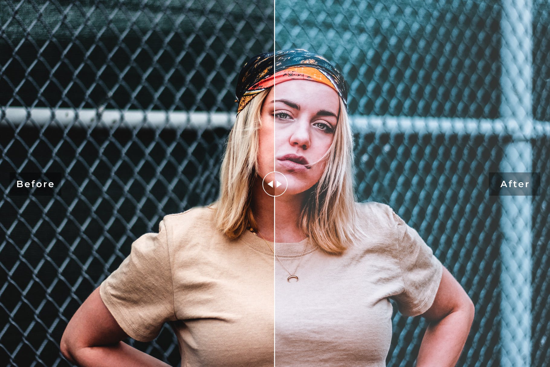 自然暖色调肖像摄影后期处理LR预设 Brooklyn Mobile & Desktop Lightroom Presets插图(4)